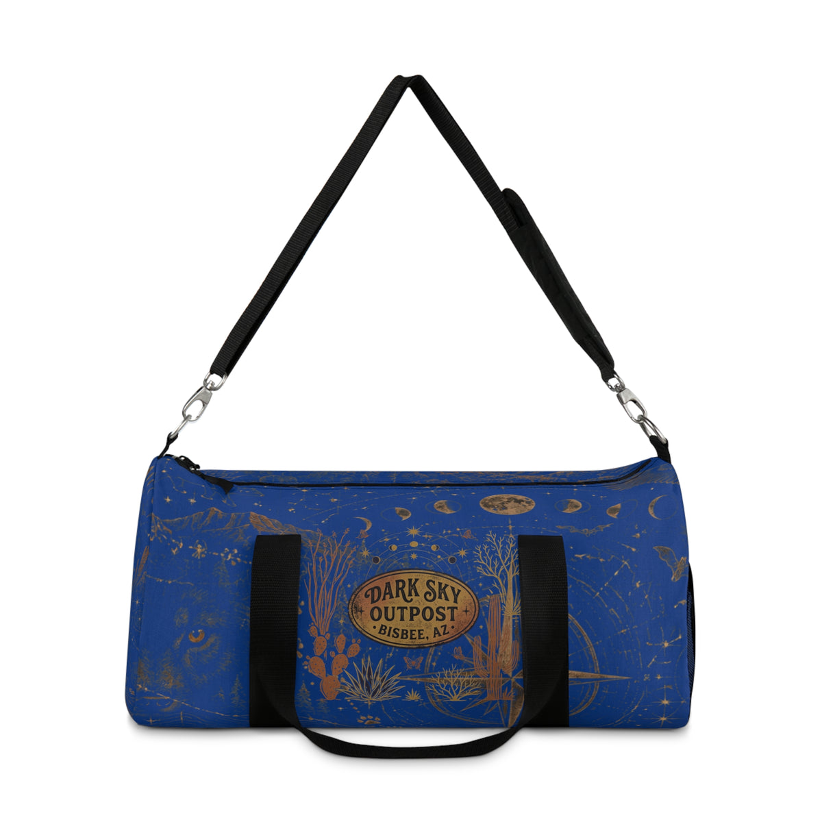 Dark Sky Outpost Duffel Bag – Vintage Desert Astronomy Travel Bag