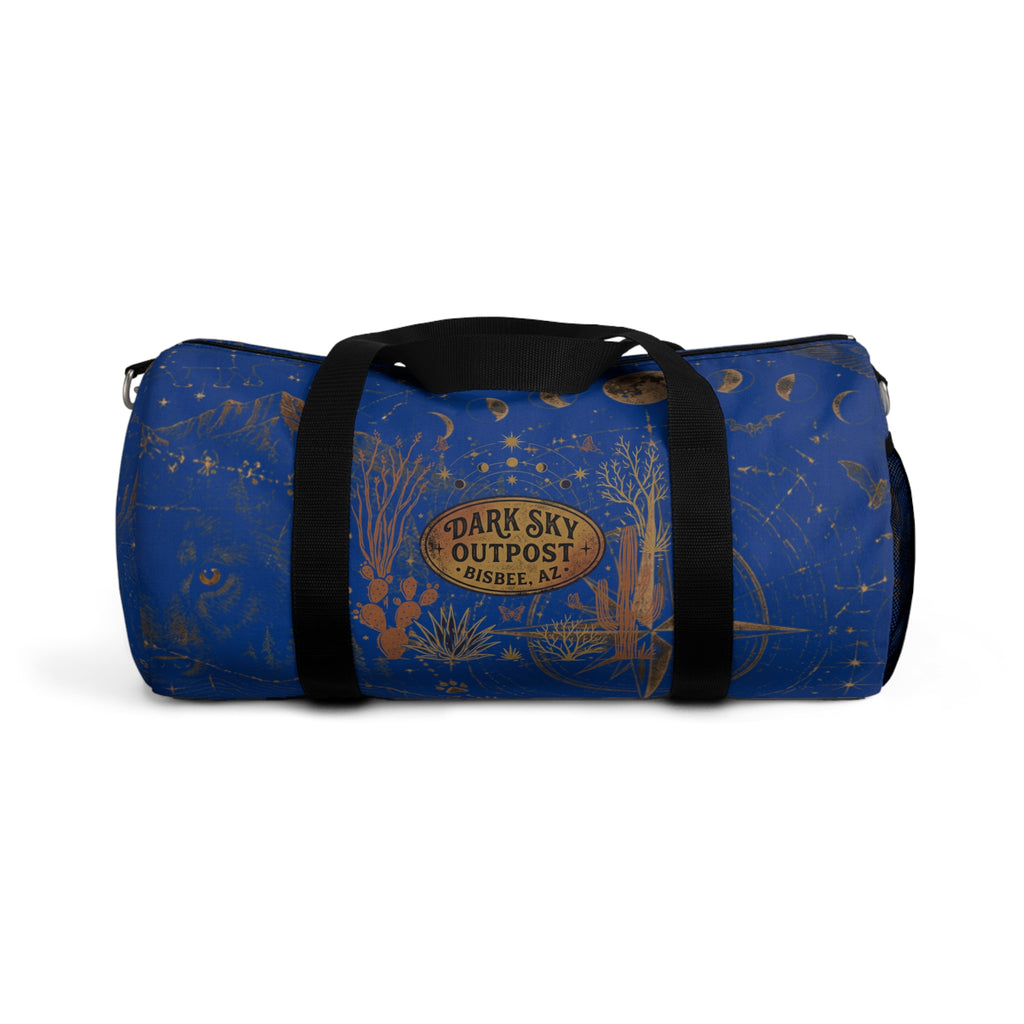 Dark Sky Outpost Duffel Bag – Vintage Desert Astronomy Travel Bag