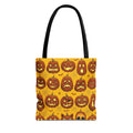 Vintage Halloween Jack-O'-Lantern Pumpkin Tote Bag