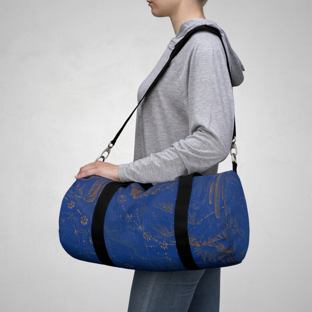 Dark Sky Outpost Duffel Bag – Vintage Desert Astronomy Travel Bag