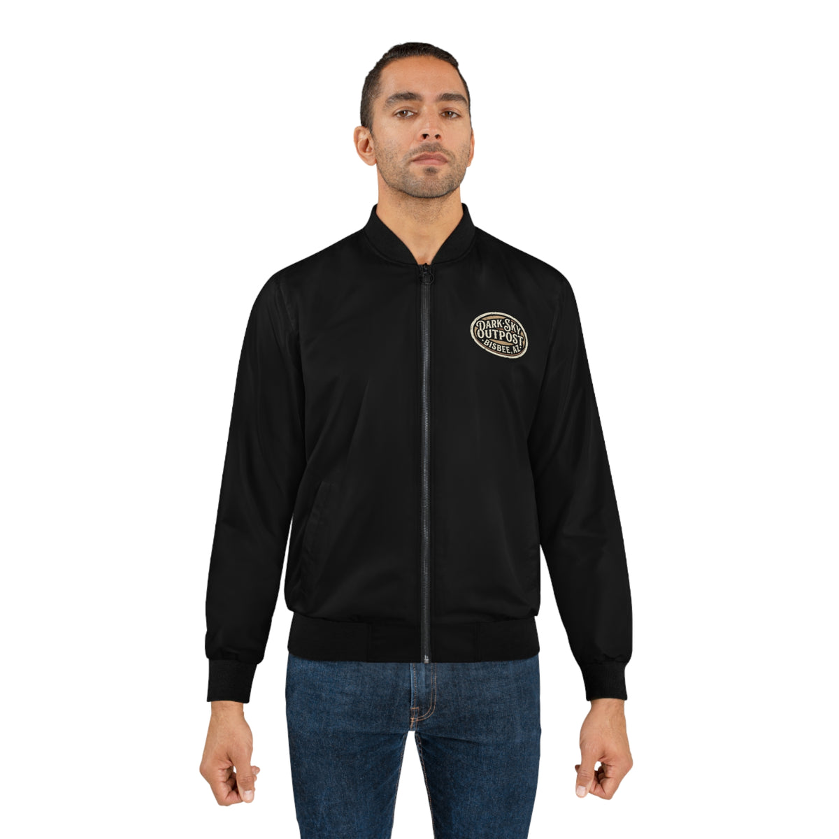 Dark Western Bull Skull Snake Bomber Jacket