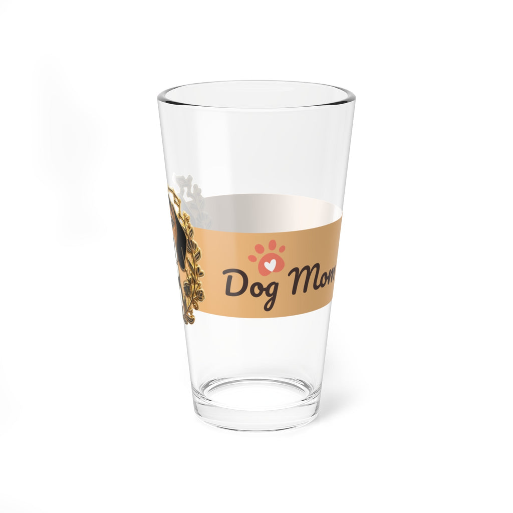 Beagle Portrait 16oz Mixing Glass — Personalized Bar Pint Glass - Dark Sky Outpost