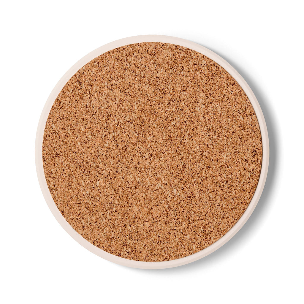 Bisbee Arizona Ceramic Coaster – Copper Queen City Nightscape Souvenir - Dark Sky Outpost