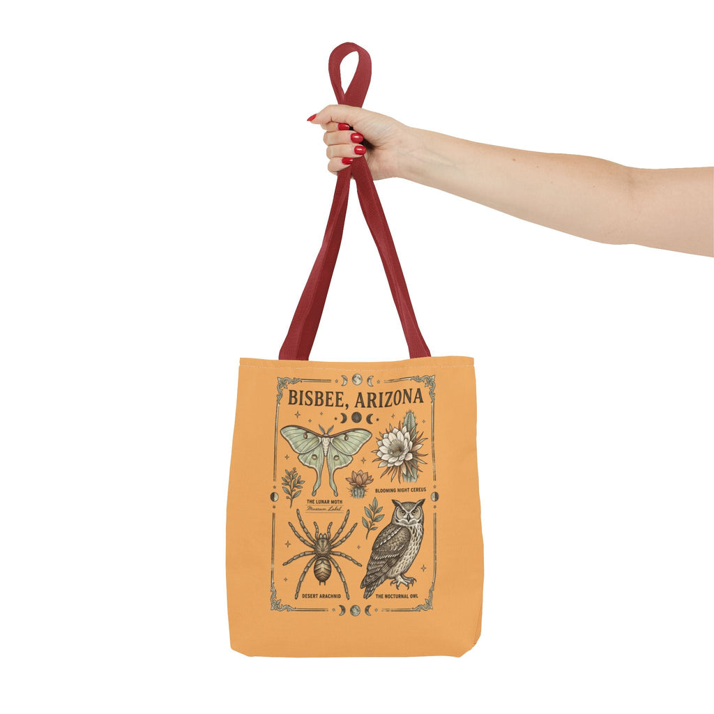 Bisbee Arizona Desert Nature Vintage Tote Bag - Dark Sky Outpost