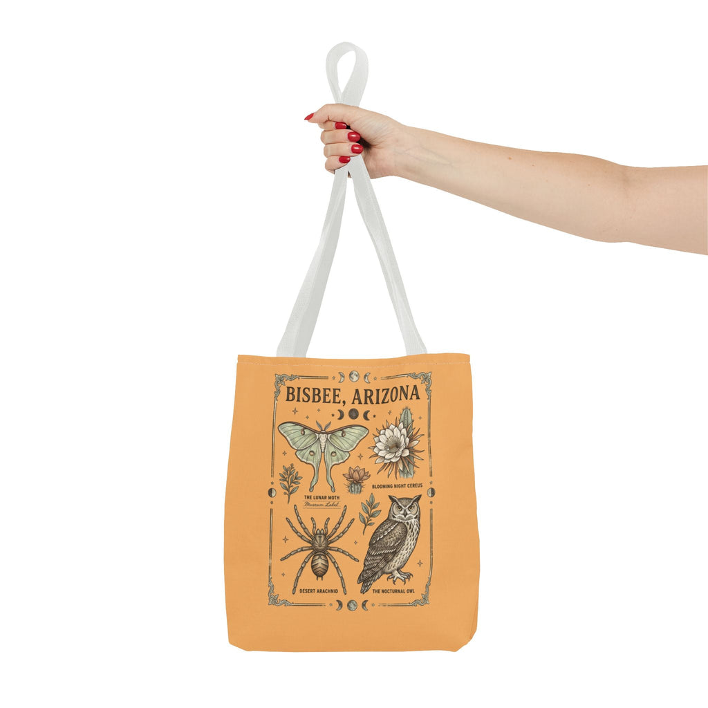 Bisbee Arizona Desert Nature Vintage Tote Bag - Dark Sky Outpost