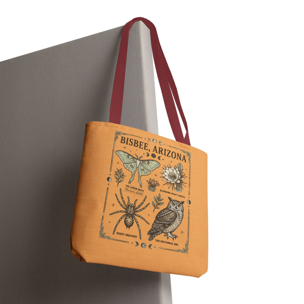 Bisbee Arizona Desert Nature Vintage Tote Bag - Dark Sky Outpost