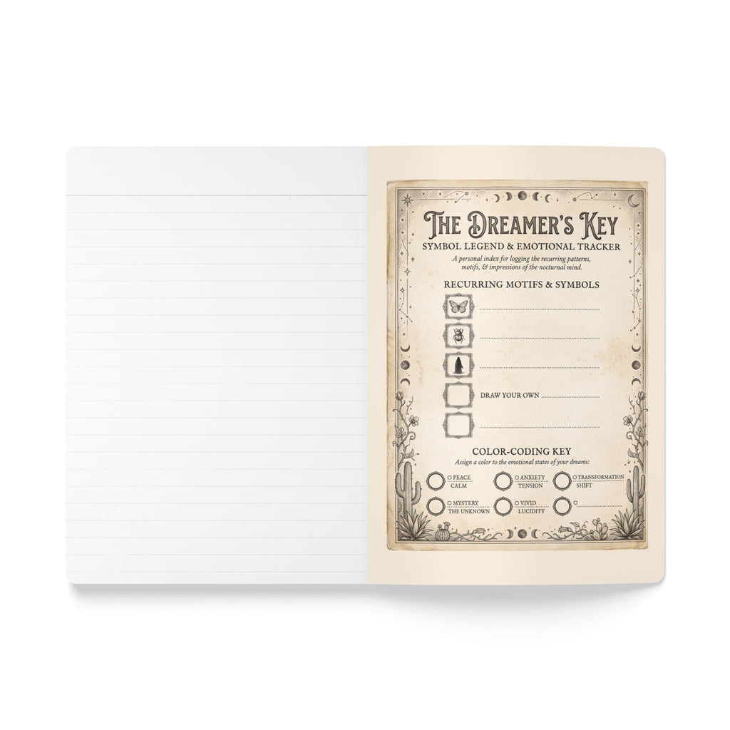 Butterfly Desert Journal — Illustrated Softcover Dream Notebook - Dark Sky Outpost