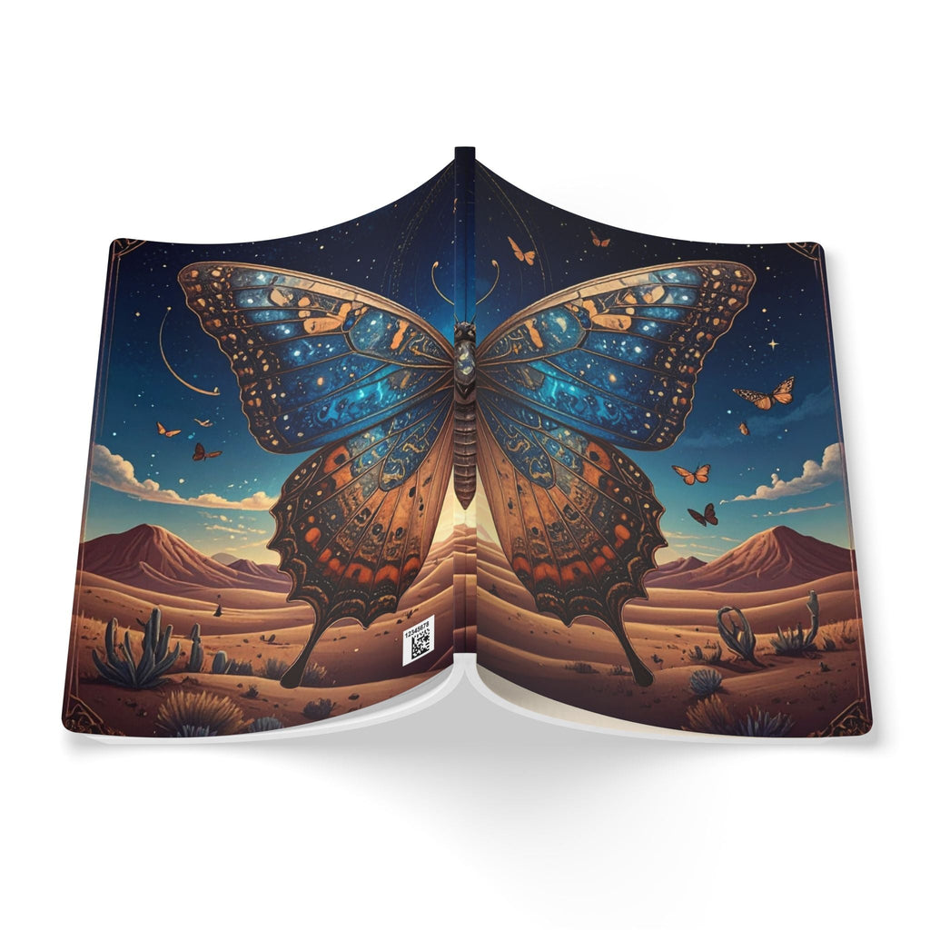 Butterfly Desert Journal — Illustrated Softcover Dream Notebook - Dark Sky Outpost