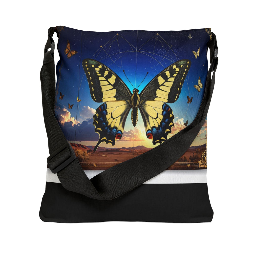 Butterfly Sunset Tote Bag - Dark Sky Outpost