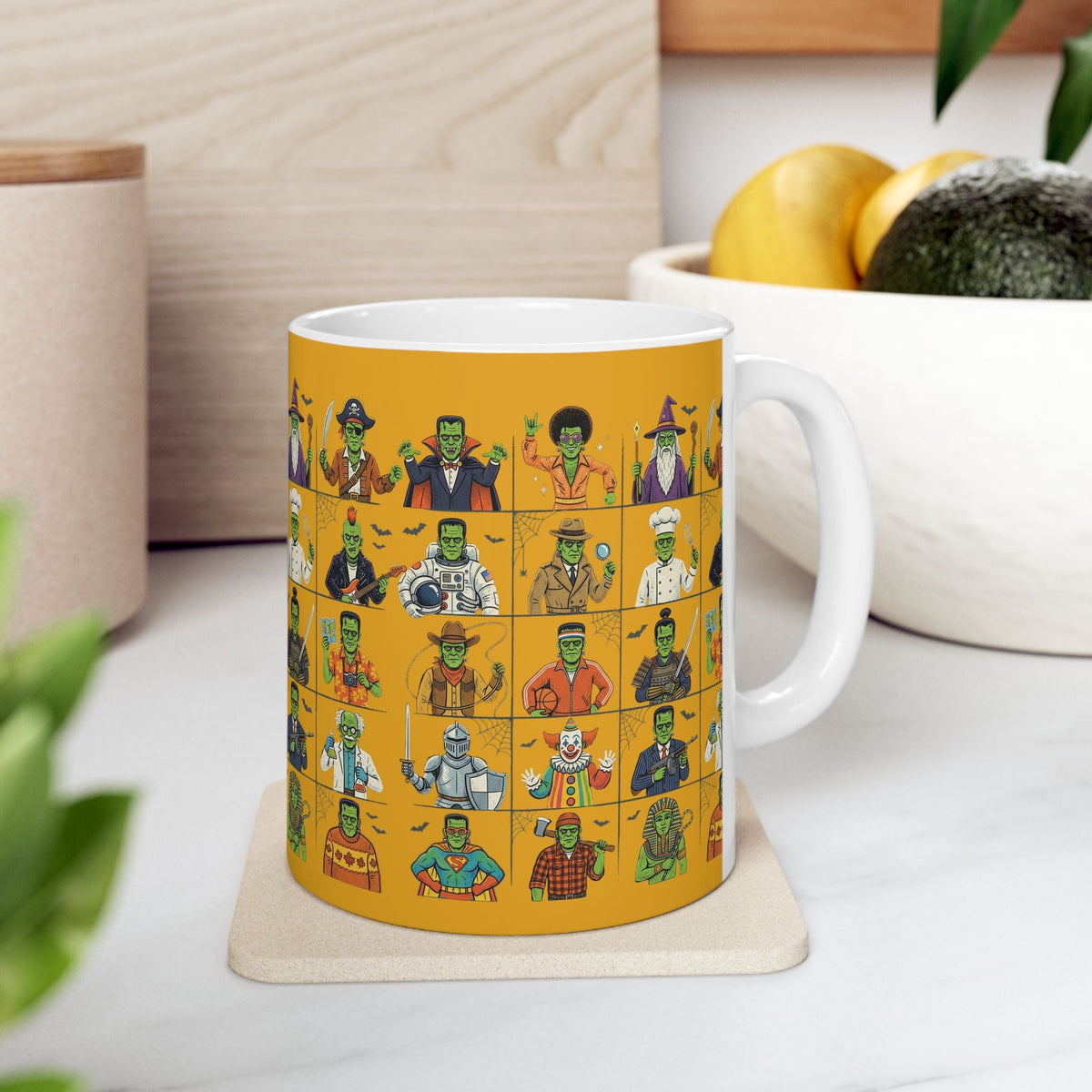 Ceramic Mug Featuring Colorful Historical Figures - Dark Sky Outpost