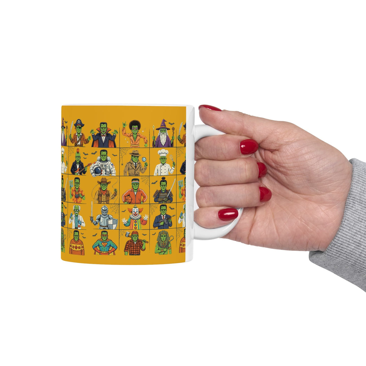 Ceramic Mug Featuring Colorful Historical Figures - Dark Sky Outpost