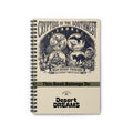 Cryptids of the Southwest Spiral Notebook — Desert Dreams Ruled Journal - Dark Sky Outpost