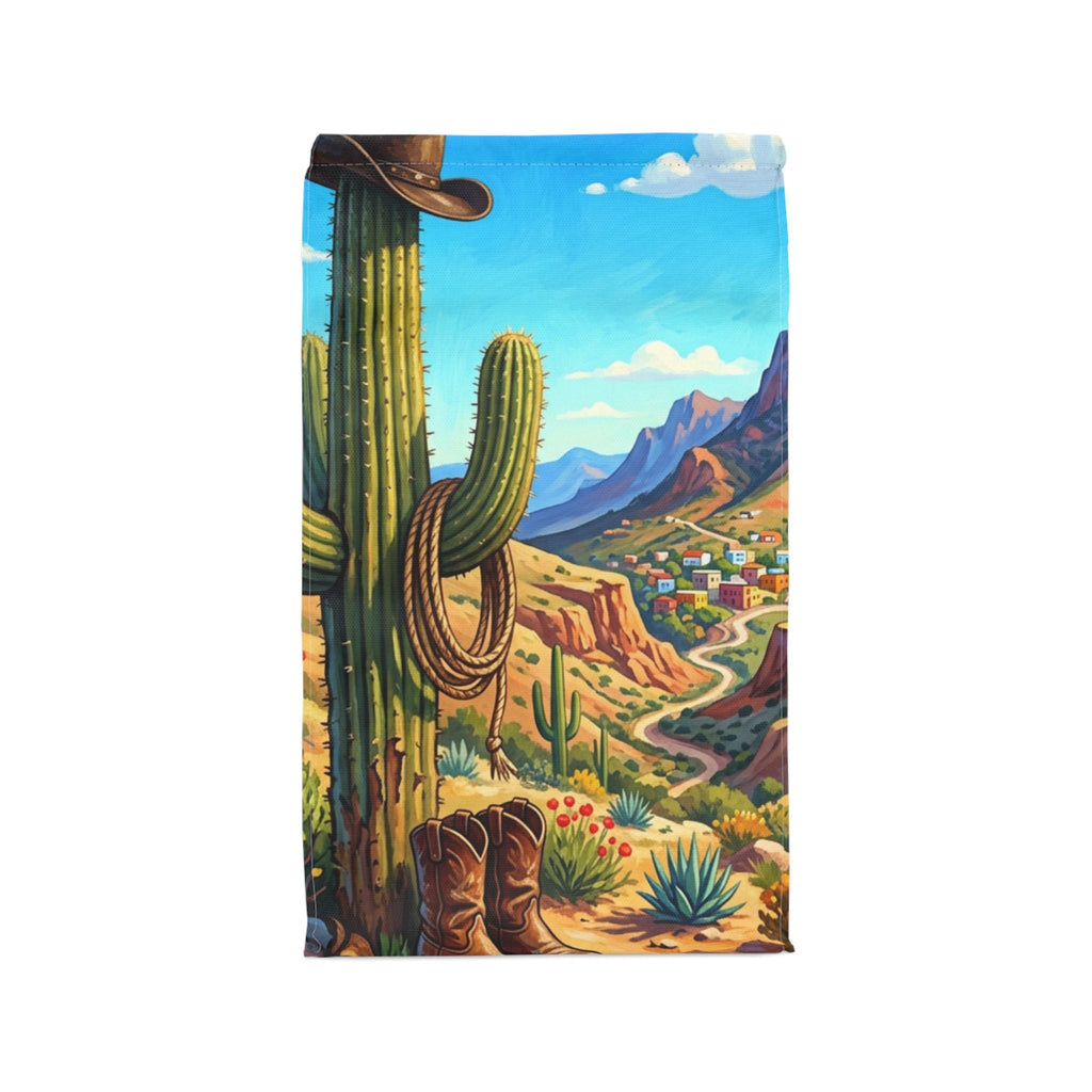 Desert Cactus Landscape Lunch Bag - Dark Sky Outpost
