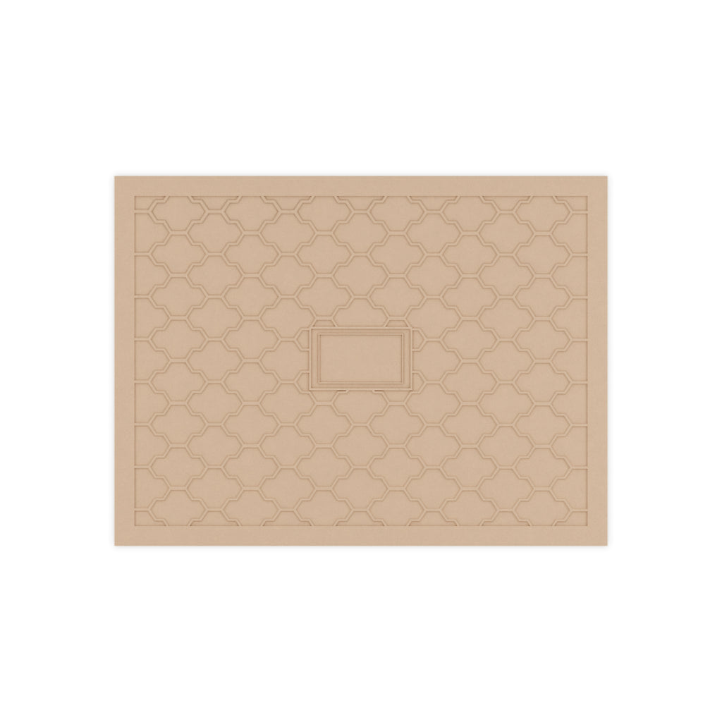 Desert Lands Ceramic Photo Tile — Southwest Roadscape Decorative Tile - Dark Sky Outpost