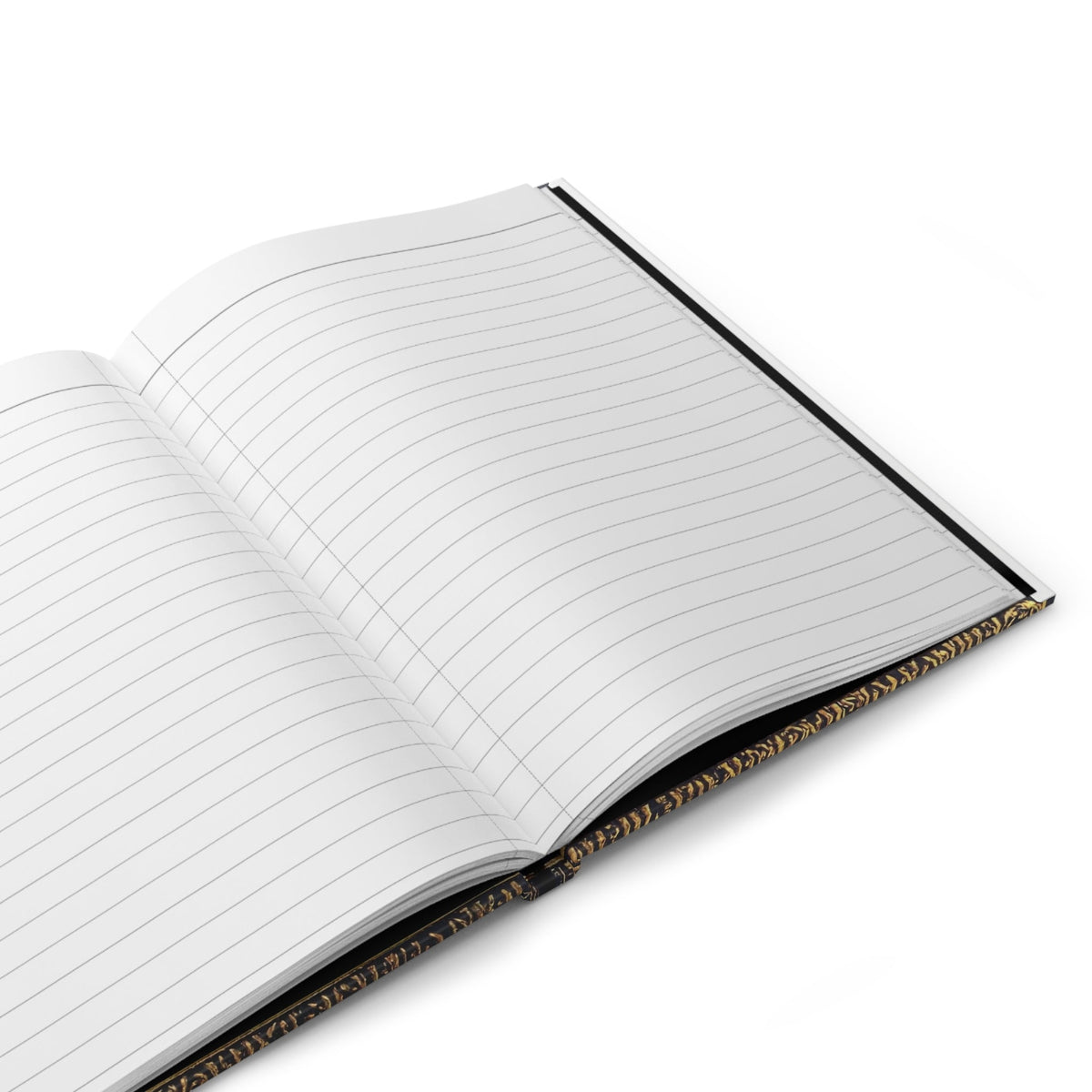 Egyptian Scarab Hardcover Dream Journal — Golden Winged Mythology Lined Notebook - Dark Sky Outpost