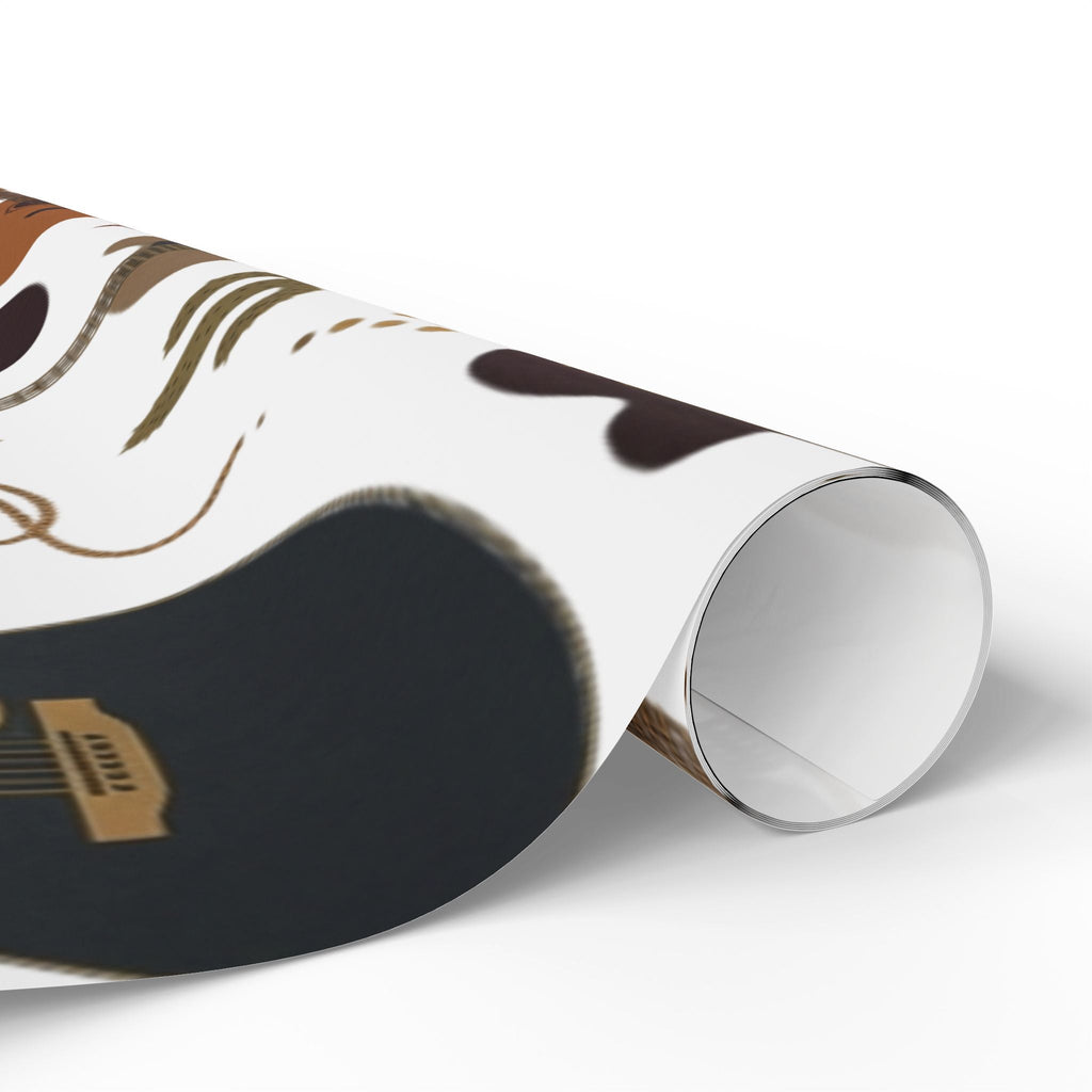 Guitar and Musical Instruments Wrapping Paper - Dark Sky Outpost