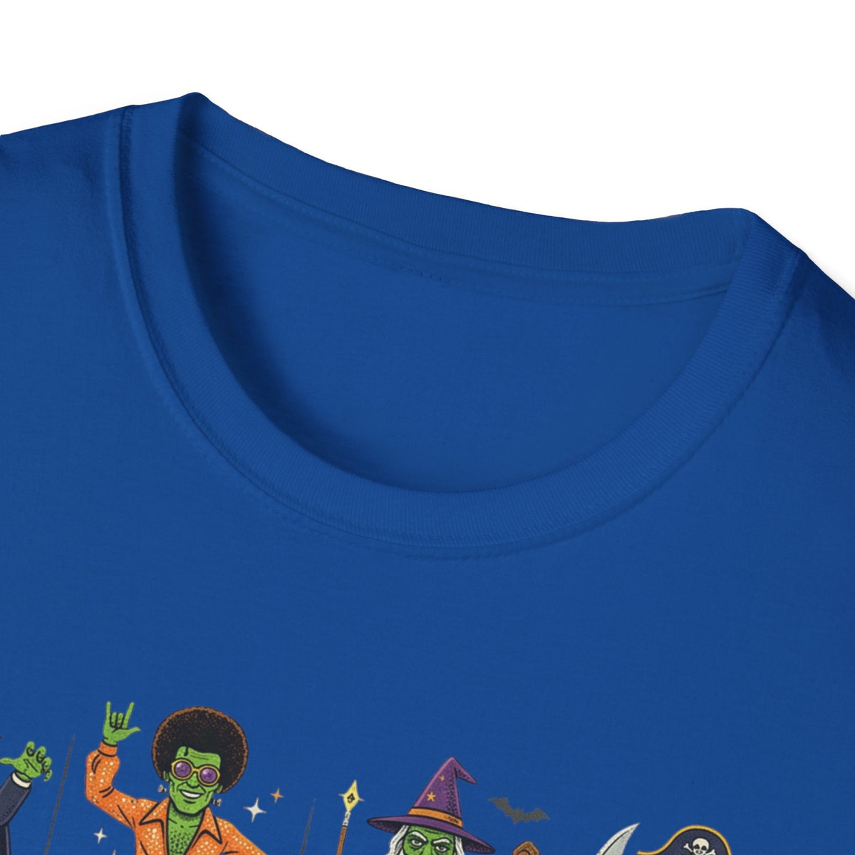 Halloween Monster Mugshot T-Shirt — Cute Retro Costume Characters Grid Tee - Dark Sky Outpost