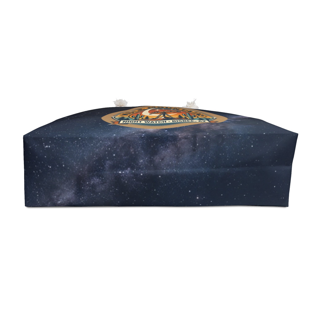 Mule Mountains Night Watch Weekender Bag — Bisbee AZ Desert Stargazing Travel Tote - Dark Sky Outpost