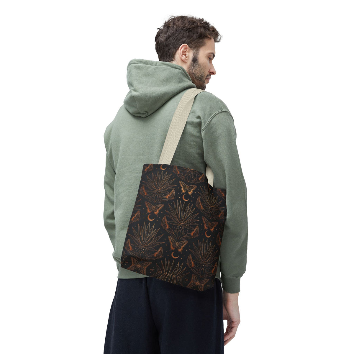 Mystic Moth Tote - Dark Sky Outpost
