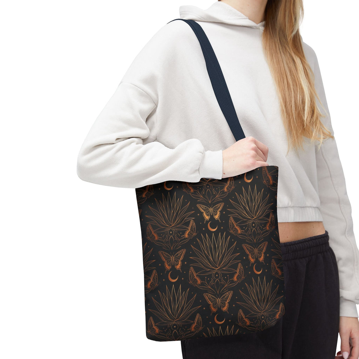 Mystic Moth Tote - Dark Sky Outpost
