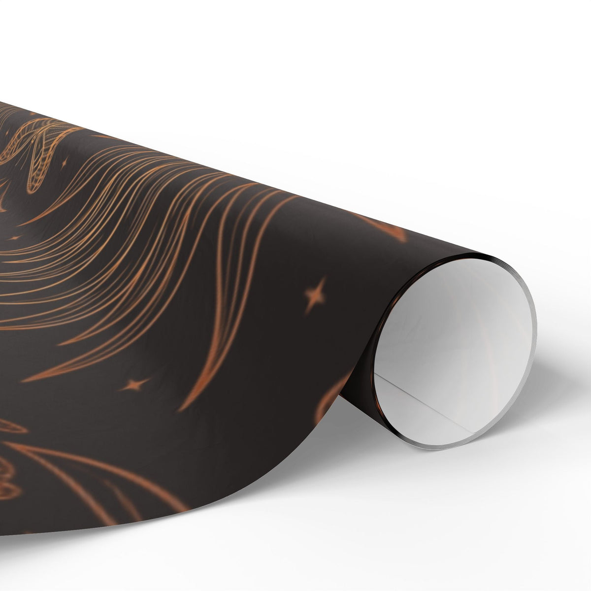 Mystic Moths & Moon Wrapping Paper - Dark Sky Outpost