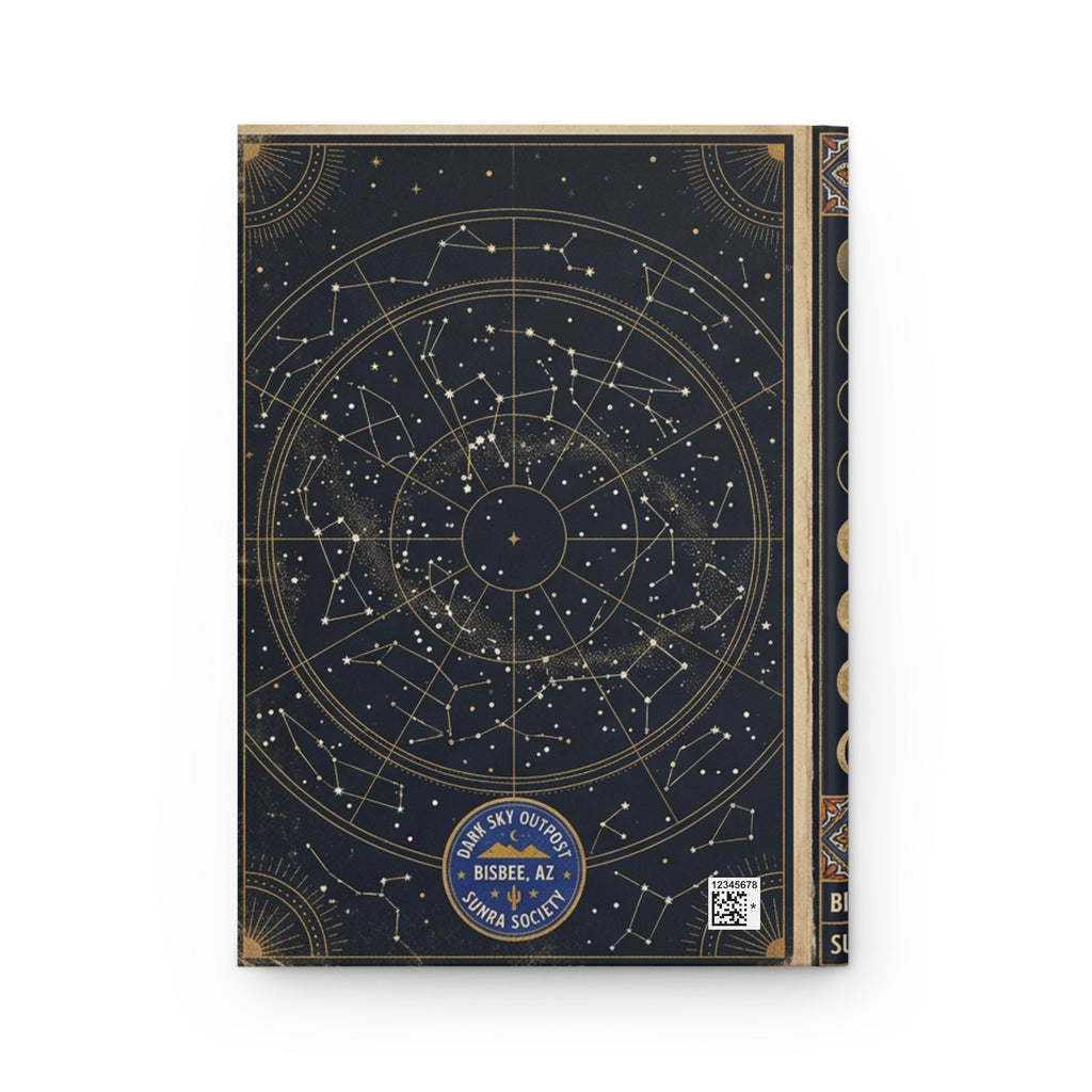 Night Journal — Starblossom Celestial Hardcover Journal (Lined) - Dark Sky Outpost