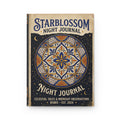 Night Journal — Starblossom Celestial Hardcover Journal (Lined) - Dark Sky Outpost