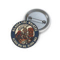 Pin Button — Kilauea Fire-Walkers Vintage Tiki Volcano Badge (Aloha Mai No, Aloha Aku) - Dark Sky Outpost