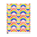 Rainbow Heart Wrapping Paper — LGBTQ+ Pride Gift Wrap - Dark Sky Outpost