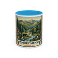 Smoky Mtns Scenic Accent Mug — Tennessee Mountains Coffee Cup (11oz/15oz) - Dark Sky Outpost