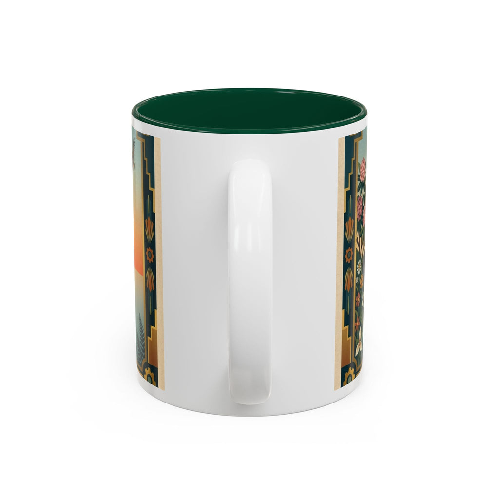Smoky Mtns Scenic Accent Mug — Tennessee Mountains Coffee Cup (11oz/15oz) - Dark Sky Outpost