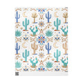 Southwestern Cactus Wrapping Paper – Desert Moon Gift Wrap - Dark Sky Outpost