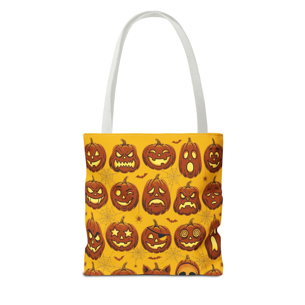 Vintage Halloween Jack-O'-Lantern Pumpkin Tote Bag - Dark Sky Outpost